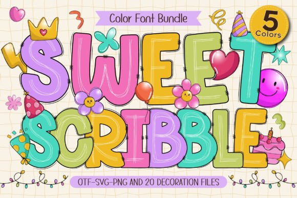 Download Sweet Scribble - Scribble Collection